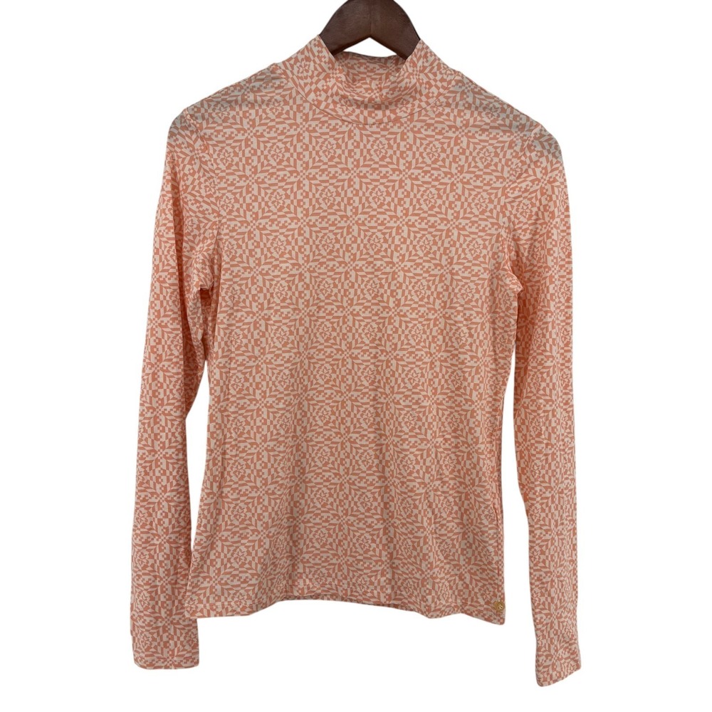Scotch & Soda‎ Geometric Mock Neck Top M